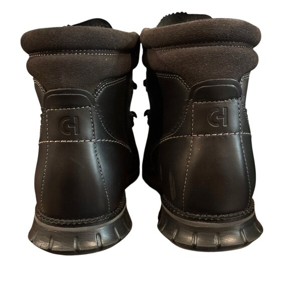 Cole Haan Mens Zerogrand Waterproof Hiking Boots Black Size 12 Medium READ - Picture 5 of 8